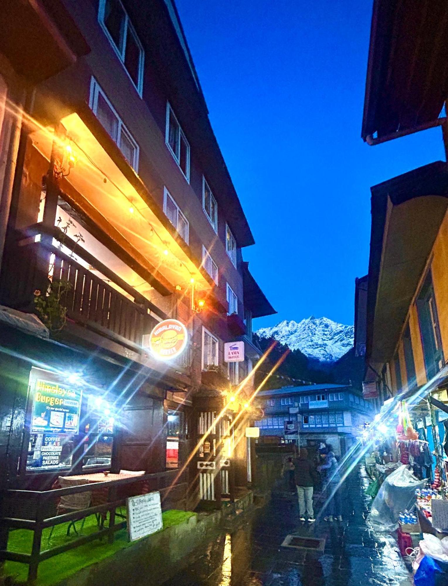 Lama Hotel - Cafe De Himalaya Lukla Ngoại thất bức ảnh